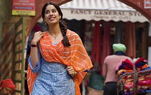 First-look image of Janhvi Kapoor in Hindi film `Good Luck Jerry`, by Aanand L Rai